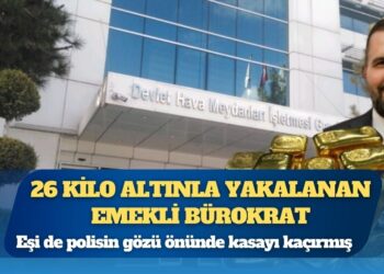 Emekli bürokratın evinden 26 kilo altın, 2 milyon dolar çıktı: Eşi de polisin gözü önünde kasayı kaçırmış