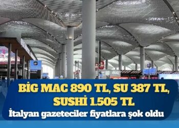 İtalyan gazeteciler fiyatlara şok oldu