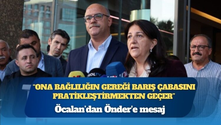 DEM Parti-Abdullah Öcalan görüşmesi tamamlandı