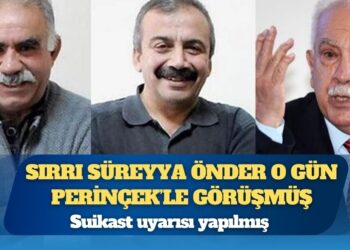 Suikast uyarısı yapılmış: Sırrı Süreyya Önder o gün Perinçek’le görüşmüş