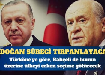 Mümtaz’er Türköne: Erdoğan çözüm sürecini tırpanlayacak, Bahçeli de bunun üzerine erken seçime götürecek