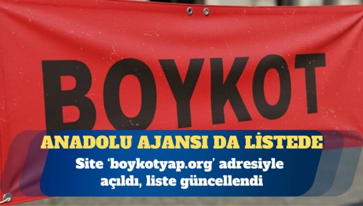 Boykot listesine AA ve DBL’i de eklendi