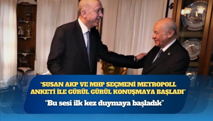 Ertuğrul Özkök ‘bu sesi ilk kez duymaya başladık’ dedi ve anket paylaştı