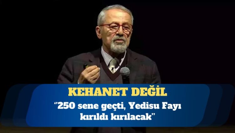 Naci Görür: Yedisu Fayı kırıldı kırılacak