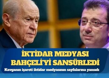 İktidar medyası Bahçeli’yi sansürledi: AKP içindeki kavganın işareti sayfalarına yansıdı