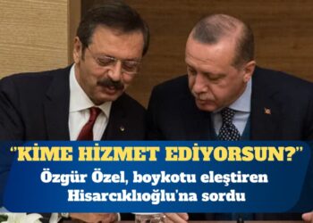 Özel’den Hisarcıklıoğlu’na: Kime hizmet ediyorsun?