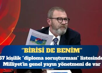Diploma soruşturması: 57 kişilik listede Milliyet’in genel yayın yönetmeni de var