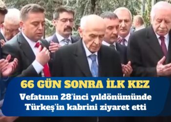 Bahçeli 66 gün sonra ortaya çıktı