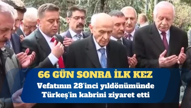 Bahçeli 66 gün sonra ortaya çıktı