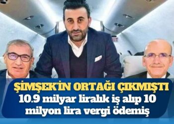 Mehmet Şimşek’in ortağı çıkmıştı: 10.9 milyar liralık iş alıp 10 milyon lira vergi ödemiş