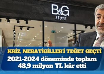 Nebatilerden 48,9 milyonluk kâr