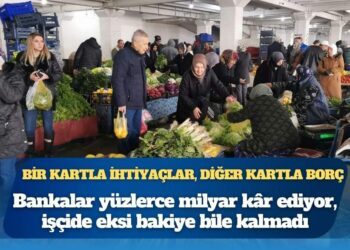 İşçide eksi bakiye bile kalmadı