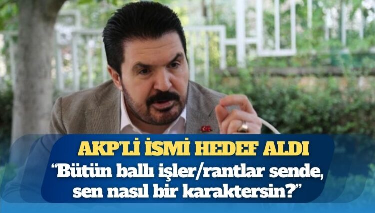 AKP’li ismi hedef alan Savcı Sayan: “Devletin arazilerine doymuyorsun”