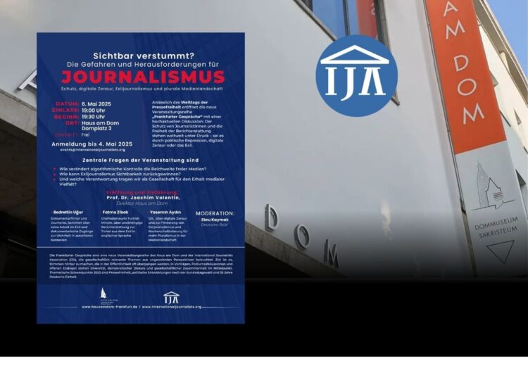 Dünya Basın Özgürlüğü Günü: Frankfurt’ta “Aleni Susturulma!” paneli düzenleniyor