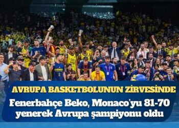 Fenerbahçe, ikinci kez Avrupa basketbolunun zirvesinde