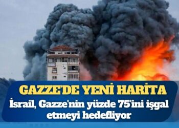 Gazze’de yeni harita: 2,3 milyon Filistinli üç dar bölgeye sıkıştırılacak