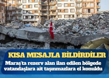 Vatandaşın taşınmazına el koyup, bir kısa mesajla bildirdiler