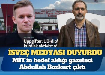 İsveç medyası duyurdu; MİT’in hedef aldığı gazeteci Abdullah Bozkurt çıktı