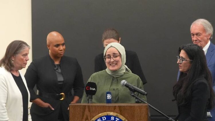 ABD’de serbest bırakılan Rümeysa Öztürk: Son 45 günde doktoramın kritik zamanında özgürlüğüm ve eğitimimden mahrum kaldım