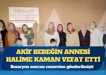Sezaryen sonrası cezaevine gönderilmişti: 35 günlükken cezaevine giren Akif bebeğin annesi Halime Kaman vefat etti