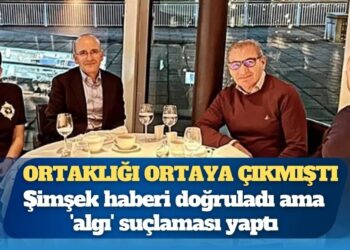 İhale kralıyla ortaklığı ortaya çıkmıştı: Mehmet Şimşek haberi doğruladı ama ‘algı’ suçlaması yaptı