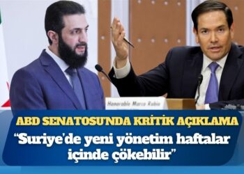 ABD Dışişleri Bakanı Rubio: Suriye’de yeni yönetim haftalar içinde çökebilir
