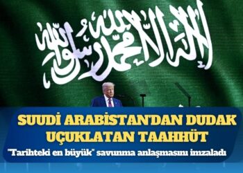 Suudi Arabistan Veliaht Prensi Muhammed bin Selman’dan ABD Başkanı Donald Trump’a dudak uçuklatan taahhüt: “Tarihteki en büyük” savunma anlaşmasını imzaladı