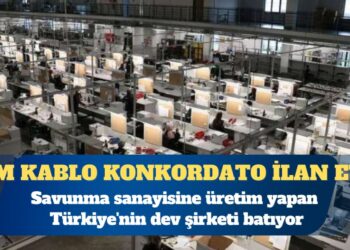 Savunma sanayisine üretim yapan Türkiye’nin dev şirketi batıyor