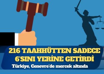 Türkiye, Cenevre’de mercek altında: BM’ye verdiği 216 taahhütten sadece 6’sını yerine getirdi