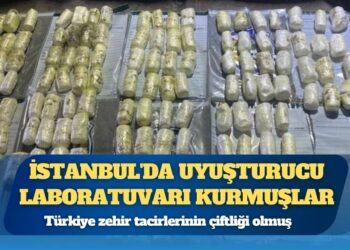 Türkiye zehir tacirlerinin çiftliği olmuş; İstanbul’da uyuşturucu laboratuvarı kurmuşlar