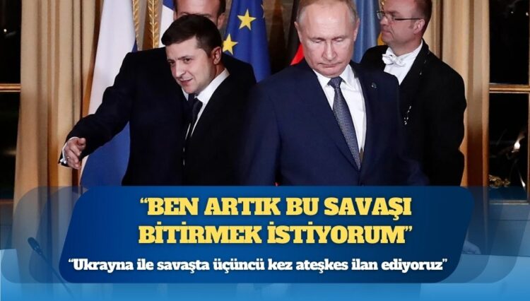 Putin gece yarısı gazetecileri topladı: ‘Ben artık bu savaşı bitirmek istiyorum’