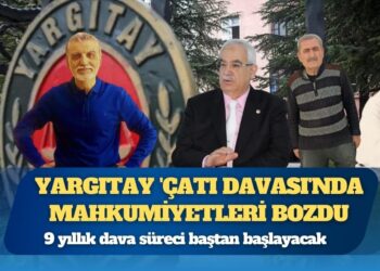 Yargıtay Ceza Genel Kurulu ‘Çatı Davası’nda mahkumiyetleri bozdu