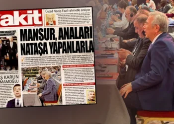 Yeni Akit’ten skandal Mansur Yavaş manşeti: “Mansur Yavaş anaları nataşa yapanlarla”