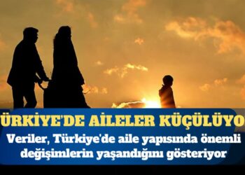 Türkiye’de aileler küçülüyor