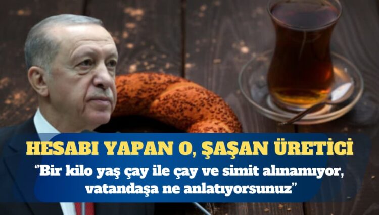 Rizeli çay üreticileri tepkili: 1 kilo yaş çay ile çay ve simit alınamıyor