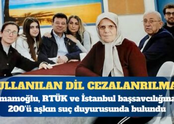 Tutuklu İstanbul Büyükşehir Belediyesi Başkanı Ekrem İmamoğlu’ndan 200’ü aşkın suç duyurusu