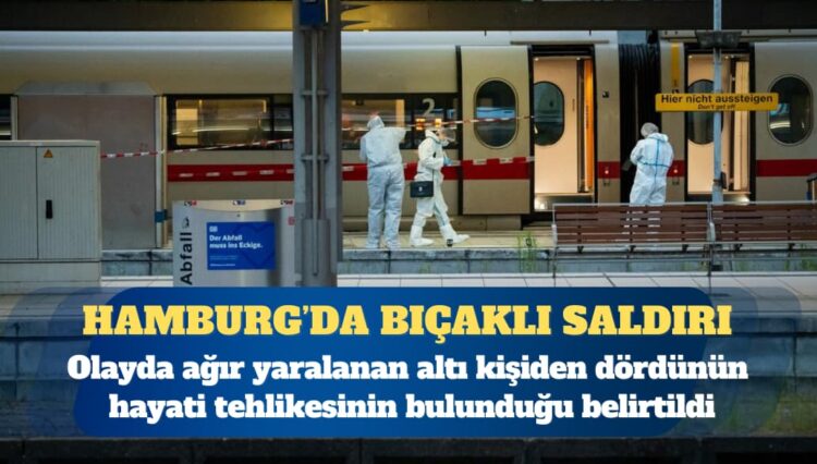 Hamburg’da bıçaklı saldırı: 39 yaşındaki kadın gözaltında