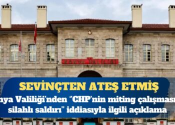 CHP’nin miting çalışmasına saldırı: Şüpheli, hemşehrisini görüp sevinçten ateş etmiş
