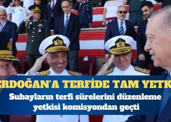 AKP, ‘cumhurbaşkanına subayların terfi sürelerini düzenleme yetkisi’ni  komisyondan geçirdi