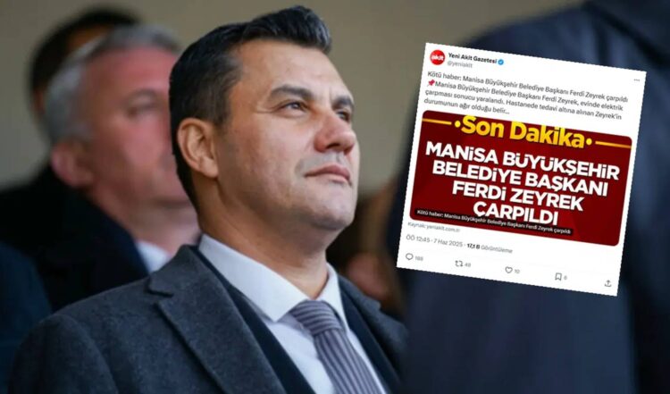 Paylaşım tepki çekti: Yeni Akit’ten çirkin ‘Ferdi Zeyrek’ başlığı