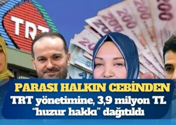 Parası halkın cebinden: AKP yanlısı isimlerden oluşan ve çifte maaş alan TRT yönetimine, 3,9 milyon TL “huzur hakkı” dağıtıldı