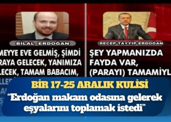 Bir 17-25 Aralık kulisi: Başbakan Erdoğan makam odasına gelerek eşyalarını toplamak istedi; Efkan Ala garanti verdi, istifadan vazgeçti