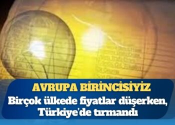 Elektrik zammında yüzde 87 ile Avrupa birincisiyiz