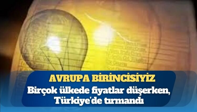 Elektrik zammında yüzde 87 ile Avrupa birincisiyiz