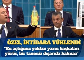 Özgür Özel, iktidara yüklendi: “Bu açtığınız yoldan yarın başkaları yürür, bir taneniz dışarıda kalmaz”