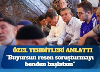 Özgür Özel tehditleri anlattı: Kadınlara çocuklarıyla şantaj yaptılar