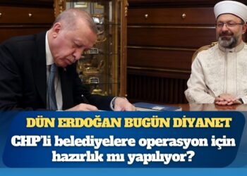 Dün Erdoğan bugün Diyanet: Cuma hutbesi CHP’li belediyelere operasyon sinyali mi?