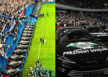 Dünya Kupası’na kalınca hepsine araba dağıttılar