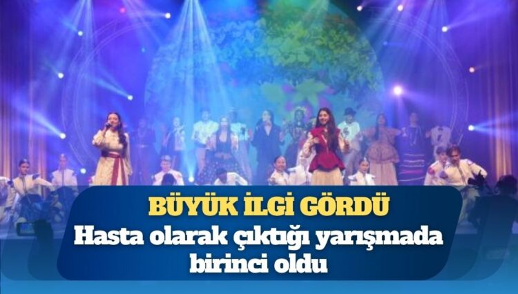 Hasta olarak çıktığı yarışmada birinci oldu: Colors of Voices Türkçe Şarkı Yarışması büyük ilgi gördü