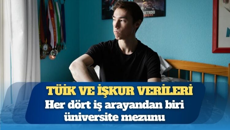 TÜİK verisi: Her dört iş arayandan biri üniversite mezunu